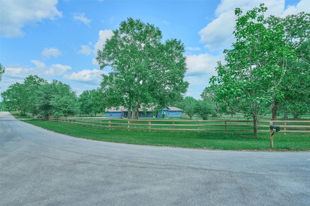 27548 N Log Cabin Rd, Montgomery, TX 77356 - view of asphalt road with a view of countryside