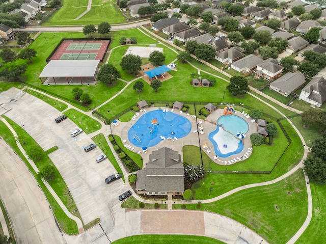 aerial view
