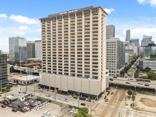 exterior space featuring a city view