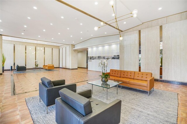 view of community lobby