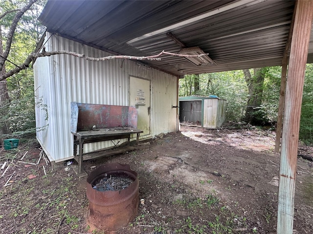 217 Box Factory Rd, Diboll, TX 75941 - view of shed