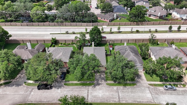 9815 Hallmark Ln, Pearland, TX 77584 - aerial overview of property's location with nearby suburban area