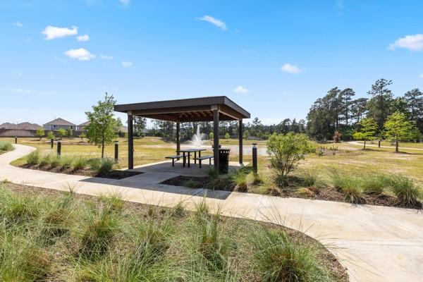 view of home's community with a gazebo