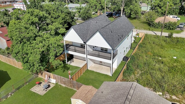 6726 Dumble St, Houston, TX 77021 - aerial view of property and surrounding area