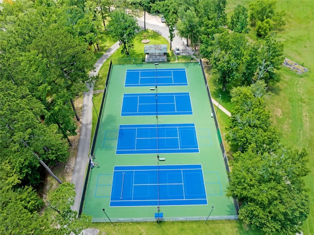 bird's eye view