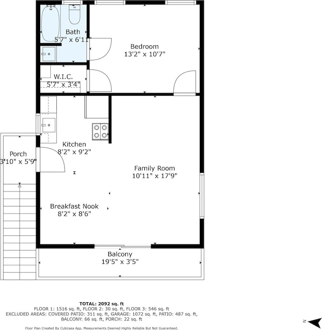 1111 Robert St, Pearland, TX 77581 - room layout