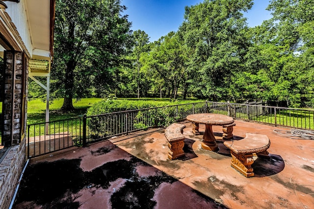 view of patio