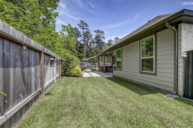14302 Winema View Ln, Conroe, TX 77384 - view of yard with a patio