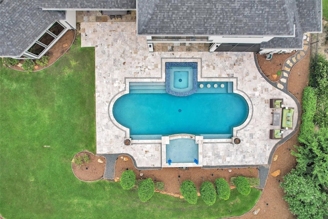 bird's eye view