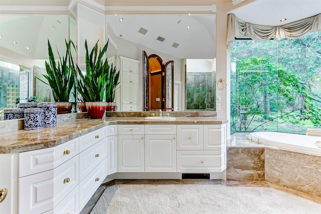 33302 Alton Wright Dr, Magnolia, TX 77355 - full bath with a bath and vanity