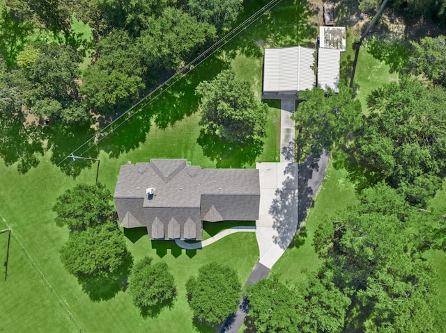drone / aerial view