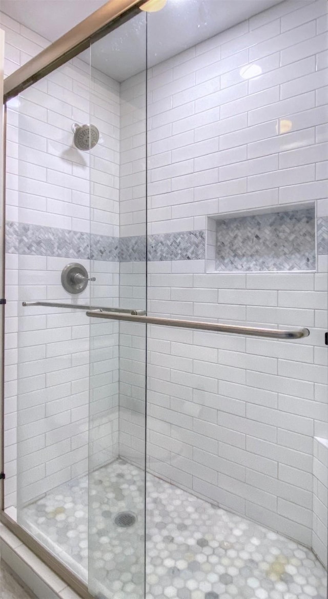 full bath with a stall shower