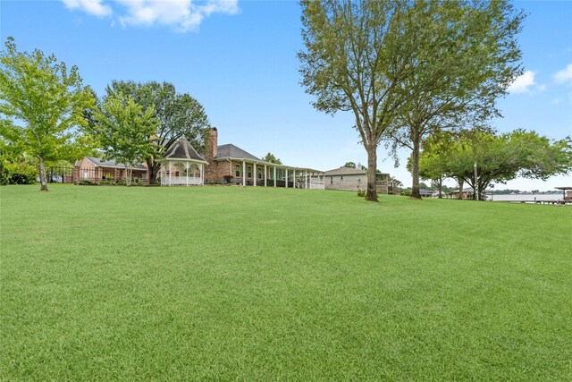 466 Buffalo Ct, Livingston, TX 77351 - view of yard