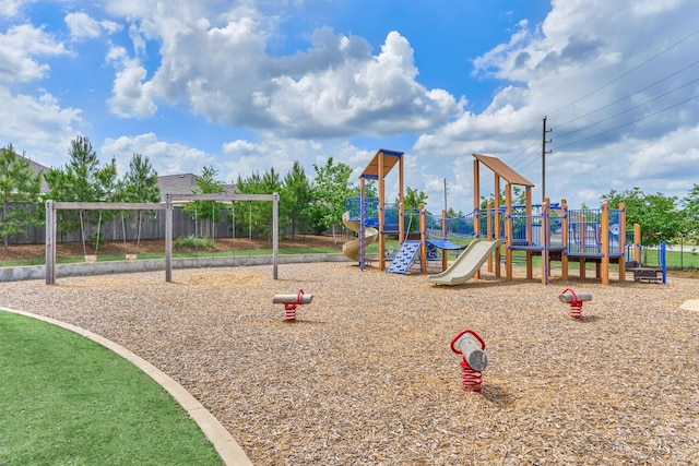 view of community play area
