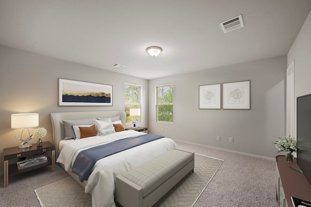 310 N Orange St, Sweeny, TX 77480 - carpeted bedroom featuring baseboards