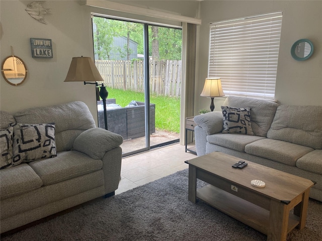28604 Magnolia Ct, Huntsville, TX 77320 - living room featuring tile patterned floors