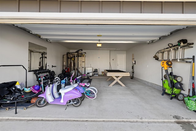 125 Dove Landing Ct, Navasota, TX 77868 - garage with a garage door opener