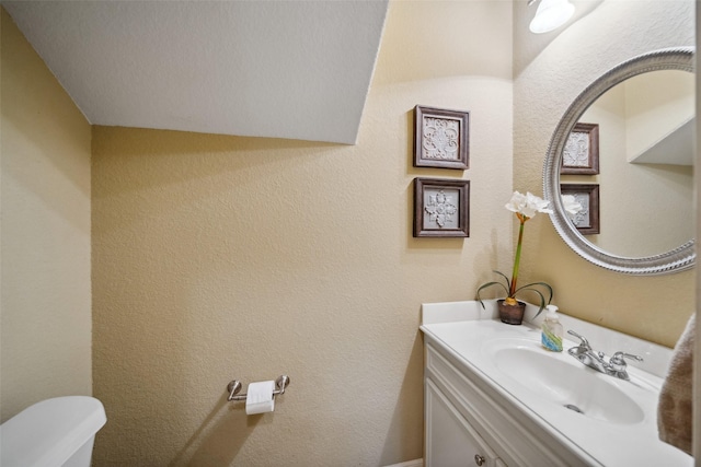 236 Camden Hills Dr, Montgomery, TX 77356 - half bath featuring vanity and toilet