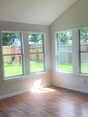 2711 N Belgravia Dr, Pearland, TX 77584 - view of unfurnished sunroom