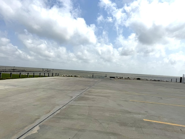 view of uncovered parking lot