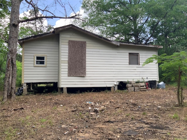view of property exterior
