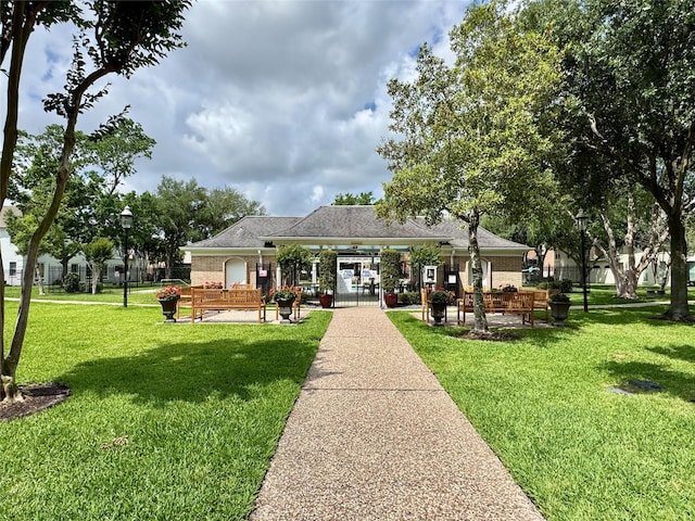7530 Del Monte Dr, Houston, TX 77063 - view of community with a yard