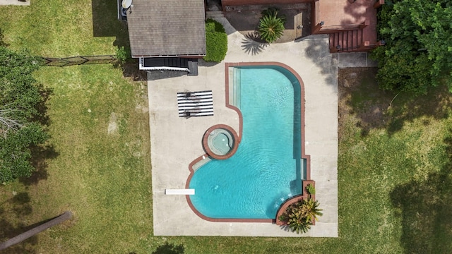17003 Creeksouth Rd, Houston, TX 77068 - view of pool