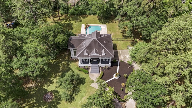 drone / aerial view