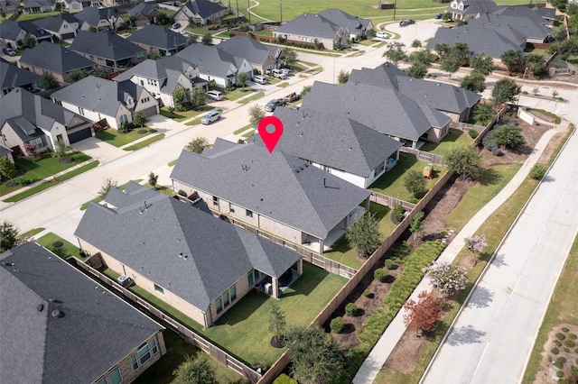 6930 Goldstrum Way, Katy, TX 77493 - aerial view with a residential view
