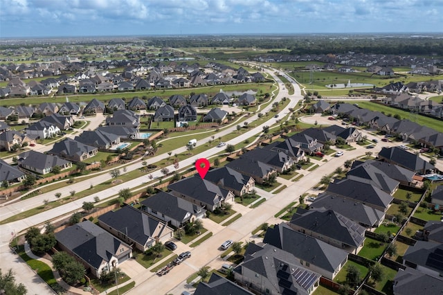 6930 Goldstrum Way, Katy, TX 77493 - aerial view featuring a residential view