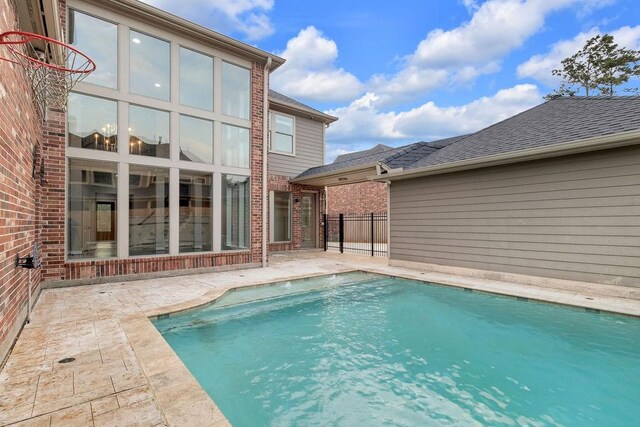 13811 Sugar Dock Ct, Houston, TX 77044 - view of pool featuring a patio