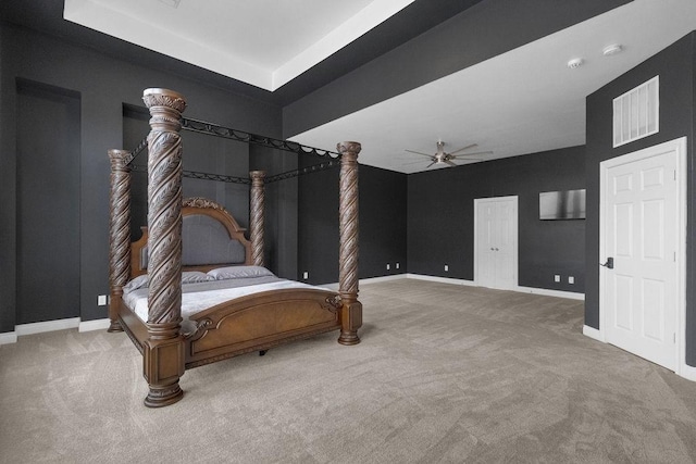 13811 Sugar Dock Ct, Houston, TX 77044 - bedroom with carpet flooring and ceiling fan