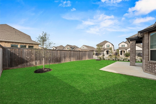 18402 Mesquite Flats Trl, Cypress, TX 77433 - view of yard featuring a residential view and a patio area