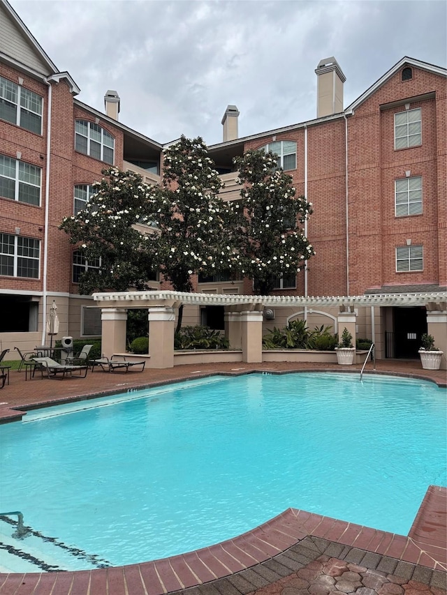 view of community pool