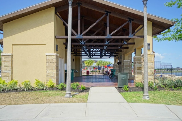 view of property's community