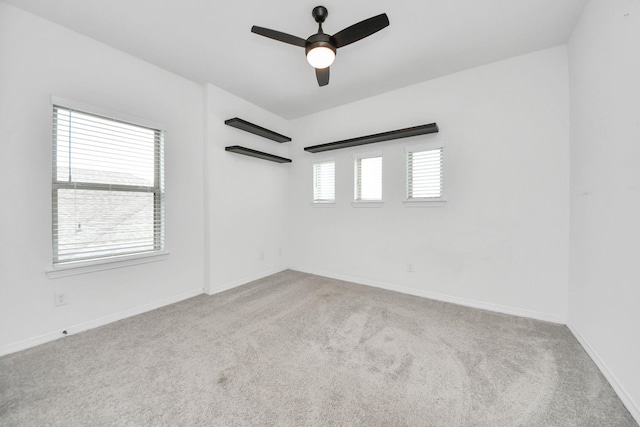 30706 Thicket Ct, Fulshear, TX 77441 - carpeted empty room with a ceiling fan and baseboards