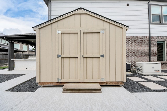 30706 Thicket Ct, Fulshear, TX 77441 - view of shed with fence