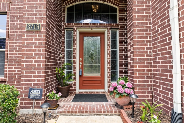 3719 Arundel Gardens Ln, Sugar Land, TX 77498 - property entrance with brick siding