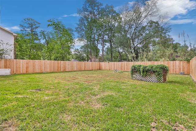 1311 N Diamondhead Blvd, Crosby, TX 77532 - view of yard featuring a fenced backyard