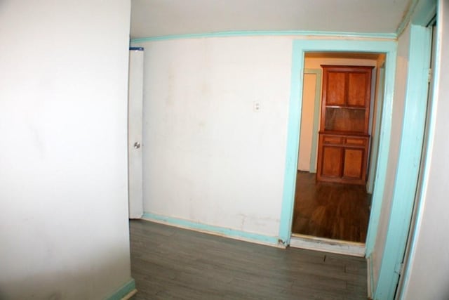 4334 Bell St, Houston, TX 77023 - unfurnished room featuring wood finished floors and baseboards