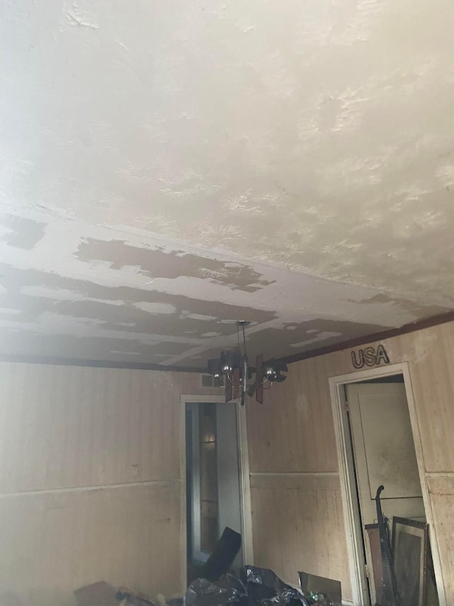 interior details with wood walls