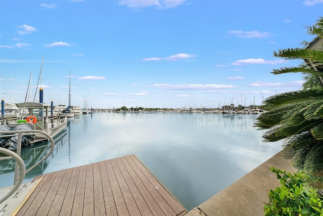 452 Mariners Dr, Kemah, TX 77565 - view of dock featuring a water view
