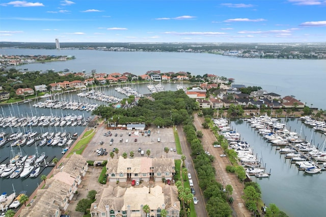 452 Mariners Dr, Kemah, TX 77565 - bird's eye view with a water view