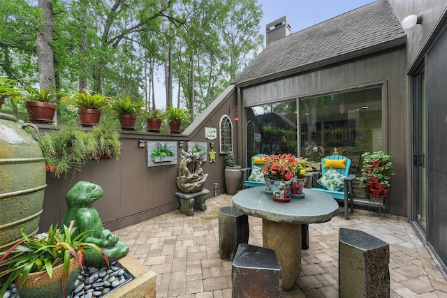 view of patio