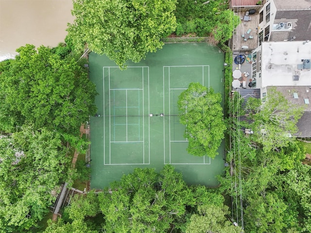 drone / aerial view