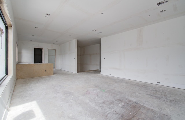 6510 Sivley St, Houston, TX 77055 - unfurnished room with unfinished concrete flooring
