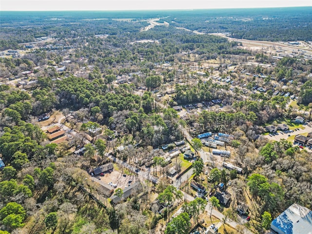 drone / aerial view