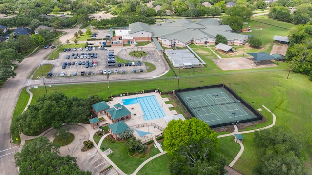 aerial view