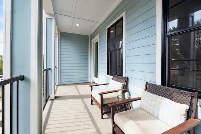 710 E 21st St, Houston, TX 77008 - balcony featuring a porch