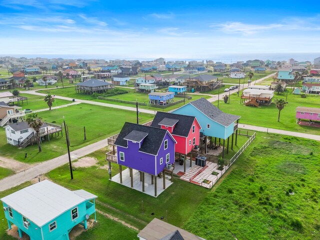 drone / aerial view featuring a residential view